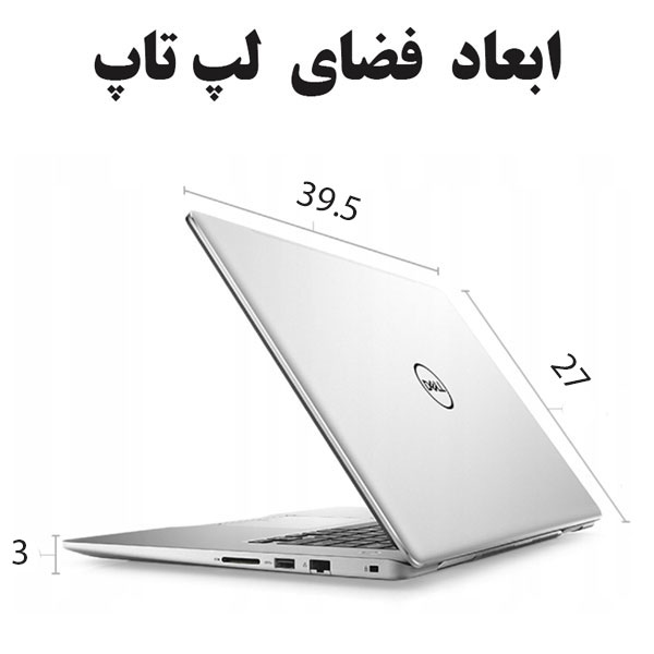 27_ابعاد-لپ-تاپ-کوله-7267 کیف بنج مدل 7267 کوله پشتی لپ تاپ 15.6 اینچ