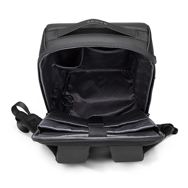 BANGE-7216-BLACK-6 کیف کوله پشتی لپ تاپ 15.6 اینچی بنج 7216