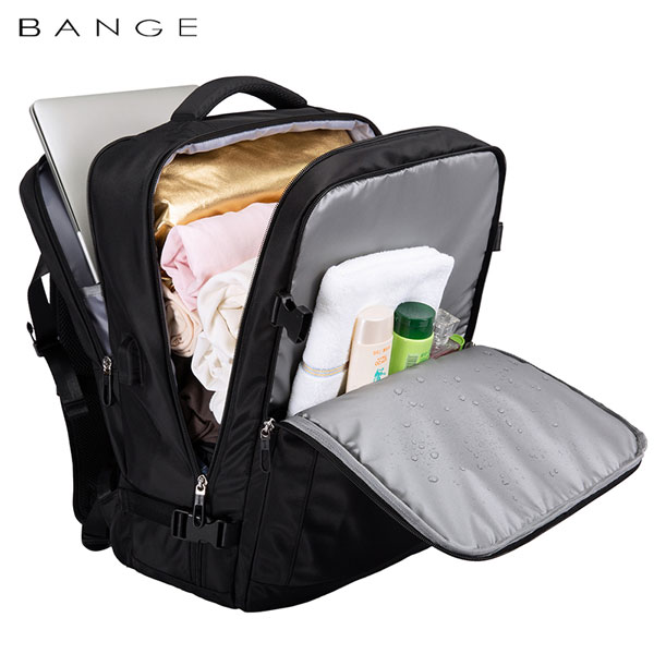 backpack-bange1801-black-6 کیف مسافرتی کوله پشتی لپ تاپ 15.6 اینچی بنج 1801