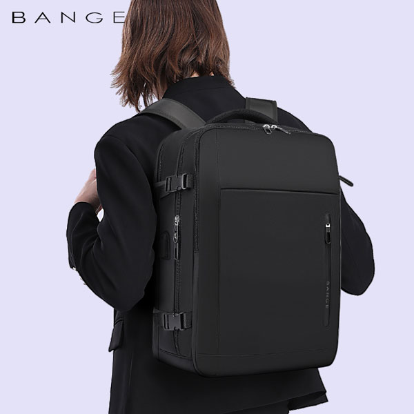 backpack-bange1801-black-9 کیف مسافرتی کوله پشتی لپ تاپ 15.6 اینچی بنج 1801