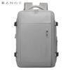 backpack-bange1801-gray-1 کیف مسافرتی کوله پشتی لپ تاپ 15.6 اینچی بنج 1801