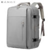 backpack-bange1801-gray-2 کیف مسافرتی کوله پشتی لپ تاپ 15.6 اینچی بنج 1801