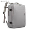 backpack-bange1801-gray-3 کیف مسافرتی کوله پشتی لپ تاپ 15.6 اینچی بنج 1801