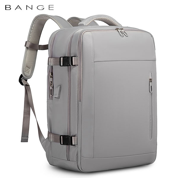 backpack-bange1801-gray-3 کیف مسافرتی کوله پشتی لپ تاپ 15.6 اینچی بنج 1801