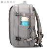 backpack-bange1801-gray-4 کیف مسافرتی کوله پشتی لپ تاپ 15.6 اینچی بنج 1801