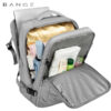 backpack-bange1801-gray-7 کیف مسافرتی کوله پشتی لپ تاپ 15.6 اینچی بنج 1801
