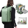 backpack-bange1801-green-8 کیف مسافرتی کوله پشتی لپ تاپ 15.6 اینچی بنج 1801