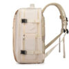 backpack-bange1801-khaki-4 کیف مسافرتی کوله پشتی لپ تاپ 15.6 اینچی بنج 1801