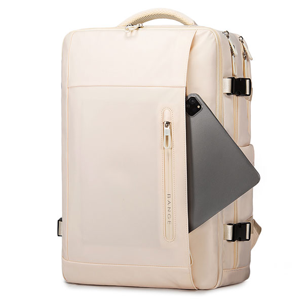 backpack-bange1801-khaki-6 کیف مسافرتی کوله پشتی لپ تاپ 15.6 اینچی بنج 1801