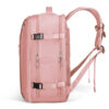 backpack-bange1801-pink-3 کیف مسافرتی کوله پشتی لپ تاپ 15.6 اینچی بنج 1801