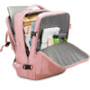 backpack-bange1801-pink-8 کیف مسافرتی کوله پشتی لپ تاپ 15.6 اینچی بنج 1801