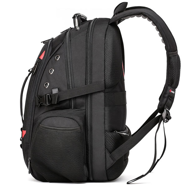 bange-1901-black-36 کیف مدرسه اورجینال کوله پشتی لپ تاپ 17 اینچ بنج 1901