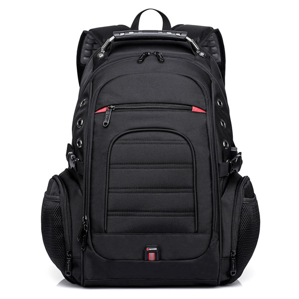 bange-1903-black-34-1 کیف مدرسه اورجینال کوله پشتی لپ تاپ 17اینچی بنج 1903 مشکی