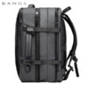 bange-1908-grey-5 کیف مسافرتی 45L کوله پشتی لپ تاپ 17 اینچی بنج 1908D