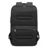 bange-6622-black-29 کیف کوله پشتی لپ تاپ ضد سرقت چرم بنج 6622