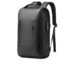 bange-6622-black-33 کیف کوله پشتی لپ تاپ ضد سرقت چرم بنج 6622