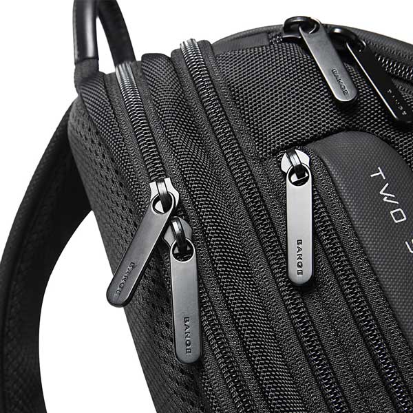 bange-7082-black-9 کیف کراس بادی قفل ضد سرقت دار بنج 7082