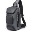 bange-7086-grey-14 کیف کراس بادی بنج مدل 7086