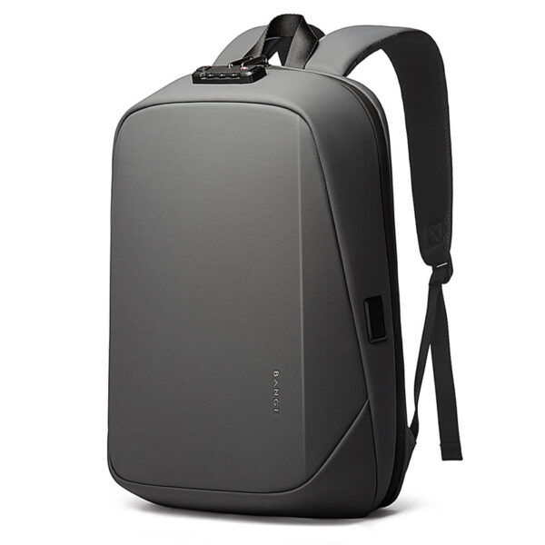 bange-backpack-7251-gray-2 کیف کوله پشتی لپ تاپ ضد سرقت بنج 7251