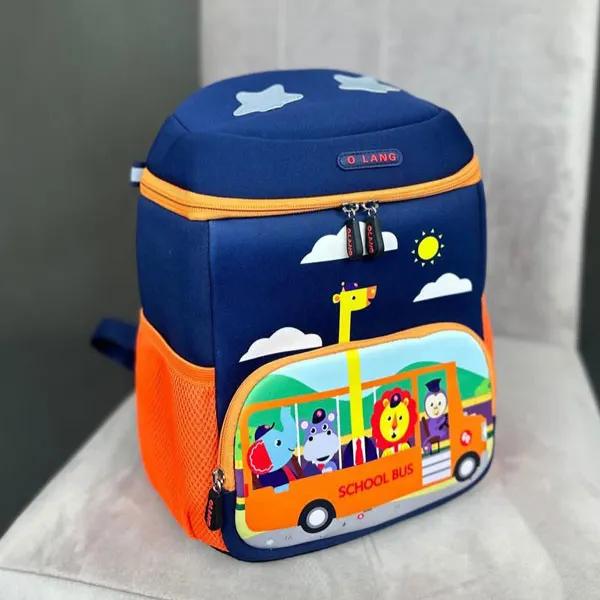 olang-bus-6104-blue-2 کیف کوله پشتی بچگانه اتوبوسی اولنگ 6104