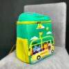olang-bus-6104-green-7 کیف کوله پشتی بچگانه اتوبوسی اولنگ 6104