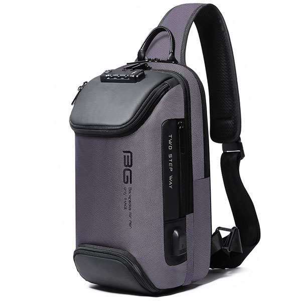 قیمت-کوله-تک-بند-با-قفل-ضد-سرقت-tsa-بنج-bg-7082 کیف کراس بادی قفل ضد سرقت دار بنج 7082