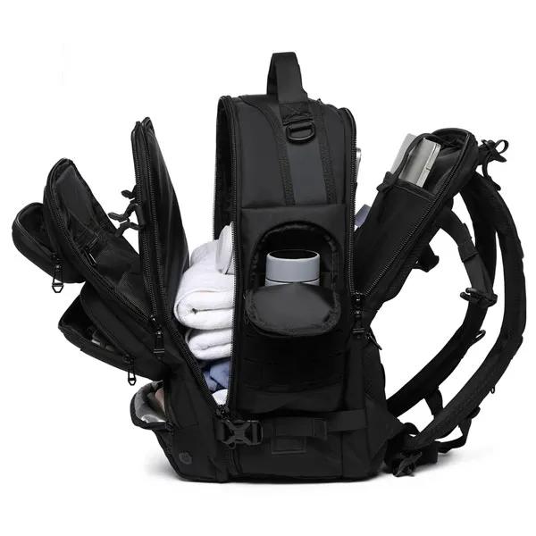 کوله-پر-جیب-اوزوکو-OZUKO-9842L کیف کوله پشتی مسافرتی 40لیتری اوزوکو 9842L