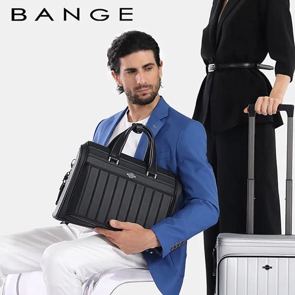 کیف دستی اداری چرم بنج YZ350 مشکی
