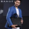 کیف دستی اداری چرم بنج YZ350 مشکی