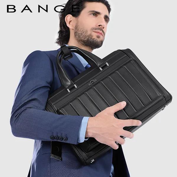 کیف دستی اداری چرم بنج YZ350 مشکی