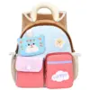 کیف-مهد-بچگانه-8033 کیف کوله پشتی بچگانه گربه اولنگ 8038 صورتی