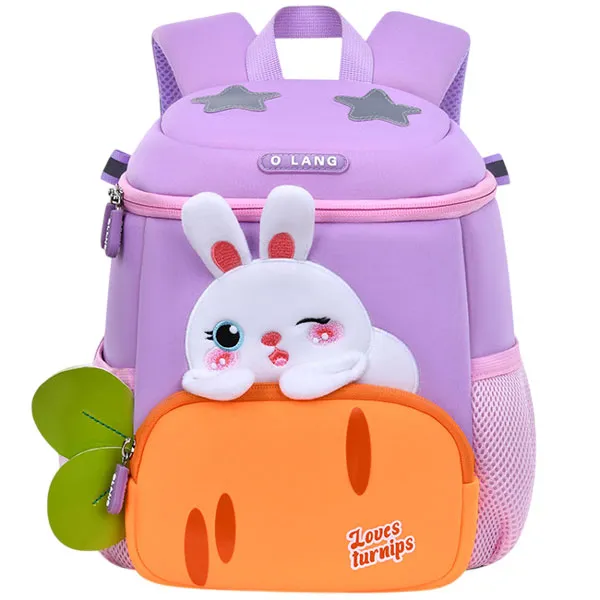 کیف کوله پشتی بچگانه خرگوش اولنگ 6192 صورتی