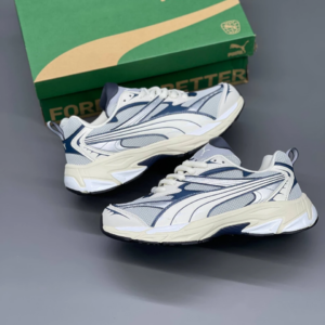 کفش پوما مورفیک یونیسکس آبی طوسی Puma Morphic Unisex Blue Grey