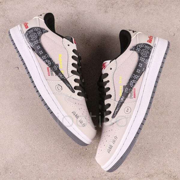 10286224 ایر جردن وان لو ردسانز Travis Scott x Nike Air Jordan 1 Low RedSuns