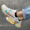 10331465 نایک وی تو کی ران Nike V2K Run سفید صورتی فیروزه ای