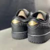 10452350 ایر جردن وان لو Jordan 1 Low Method of Make Black Metallic Gold