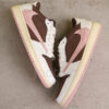 10469891 جردن وان لو Travis Scott x Air Jordan 1 Low OG Dark Pony Pink دارک پونی پینک