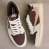 10469893 جردن وان لو Travis Scott x Air Jordan 1 Low OG Dark Pony Pink دارک پونی پینک