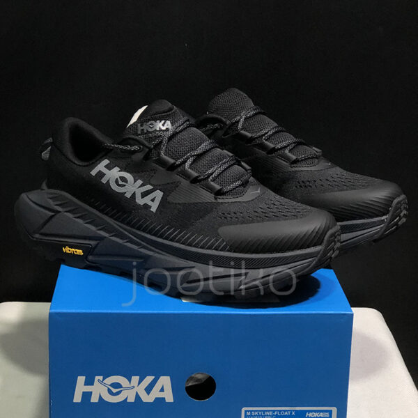 10590114 هوکا اسکای لاین فلوت ایکس Hoka Skyline Float X Triple Black مشکی