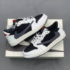 نایک ایر جردن وان لو مشکی سفید خاکستری Travis Scott x Air Jordan 1 Retro Low OG