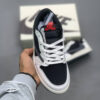 نایک ایر جردن وان لو مشکی سفید خاکستری Travis Scott x Air Jordan 1 Retro Low OG