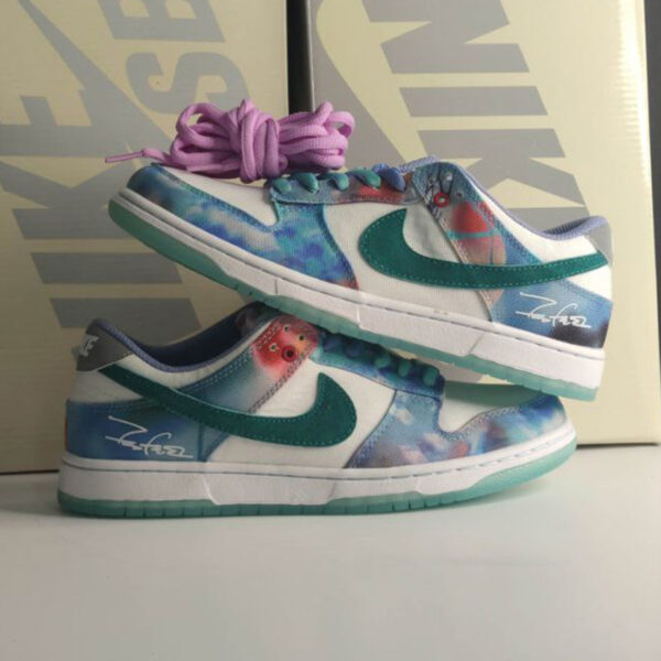 12011229 نایک اس بی دانک Nike SB Dunk Low Futura Laboratories Bleached Aqua