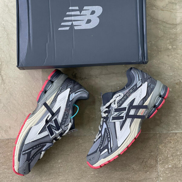 نیوبالانس New Balance 1906A Slate Grey Drift Red اسلیت گری دریفت رد