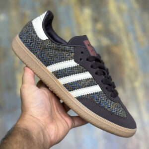 12368552 آدیداس سامبا adidas Samba OG Dark Brown Tweed تویید قهوهای