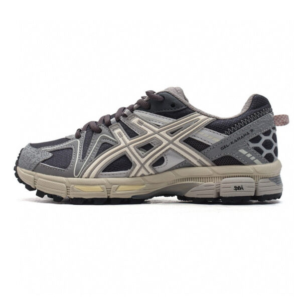 12390063 اسیکس ژل کاهانا ASICS Gel-Kahana 8 ReTRo Grey مردانه