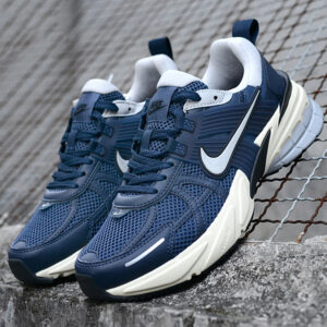12393052 نایک وی تو کی ران Nike V2K Run Thunder Blue Wolf Grey سرمه ای
