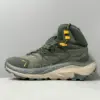 12467514 کفش کوهنوردی هوکا گورتکس Hoka Kaha 2 High GTX سبز زیتونی / زرد