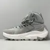 12470118 کفش کوهنوردی هوکا گورتکس Hoka Kaha 2 High GTX خاکستری