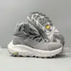 12470122 کفش کوهنوردی هوکا گورتکس Hoka Kaha 2 High GTX خاکستری