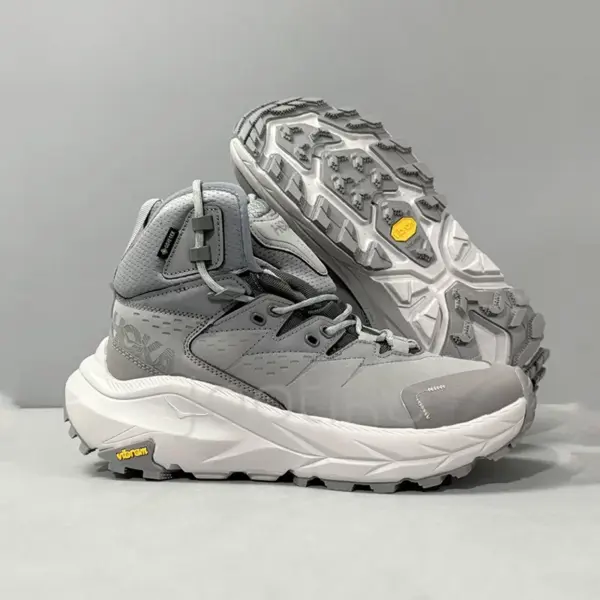 12470122 کفش کوهنوردی هوکا گورتکس Hoka Kaha 2 High GTX خاکستری